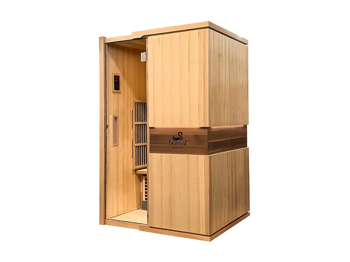 Sauna infrarouge BOREAL®CARBONE IR2 - 2 PLACES 120x100