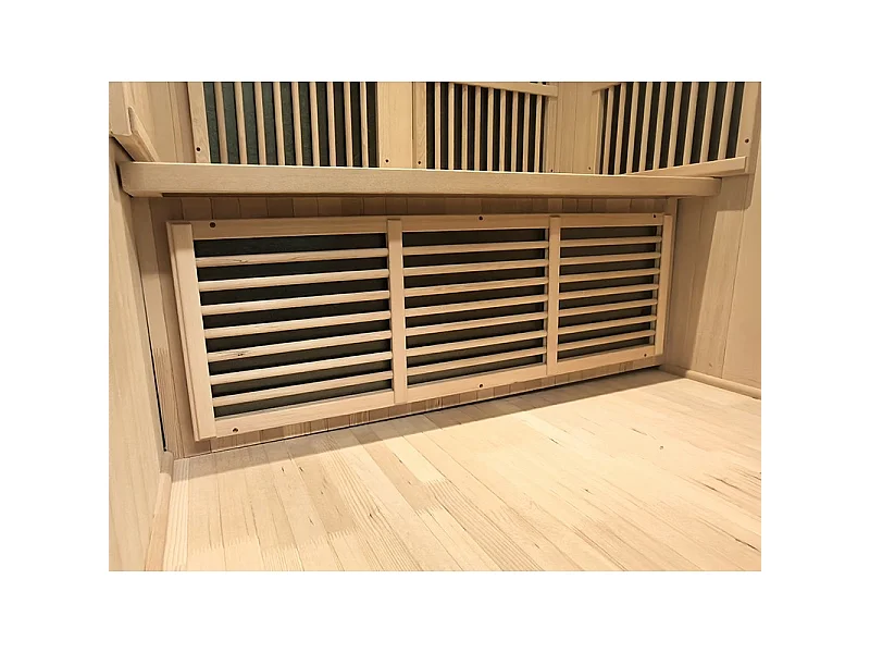 Sauna infrarouge BOREAL®CARBONE IR2 - 2 PLACES 120x100