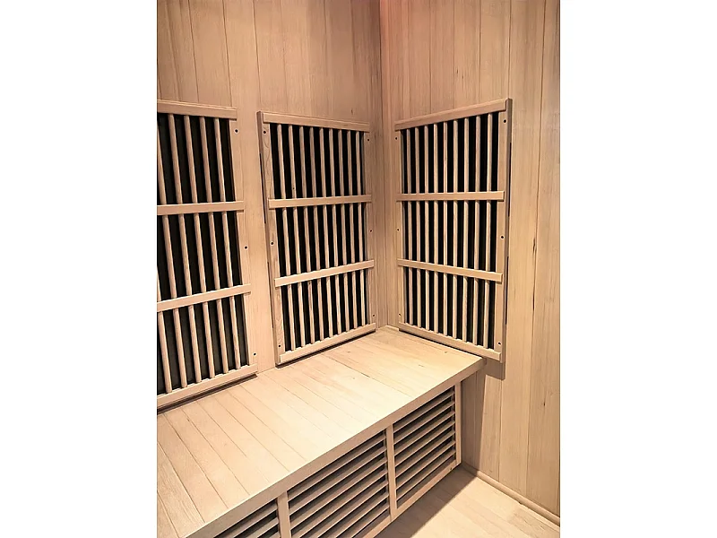 Sauna infrarouge BOREAL®CARBONE IR2 - 2 PLACES 120x100