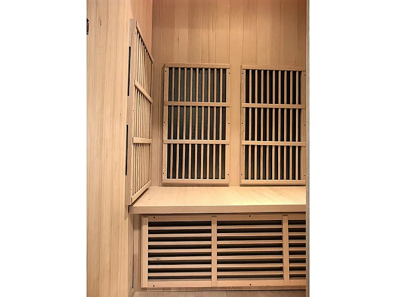 Sauna infrarouge BOREAL®CARBONE IR2 - 2 PLACES 120x100