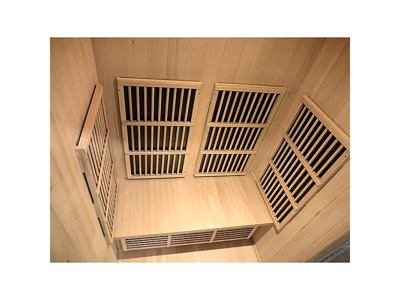 Sauna infrarouge BOREAL®CARBONE IR2 - 2 PLACES 120x100