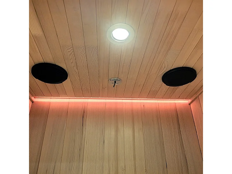 Sauna infrarouge BOREAL®CARBONE IR2 - 2 PLACES 120x100