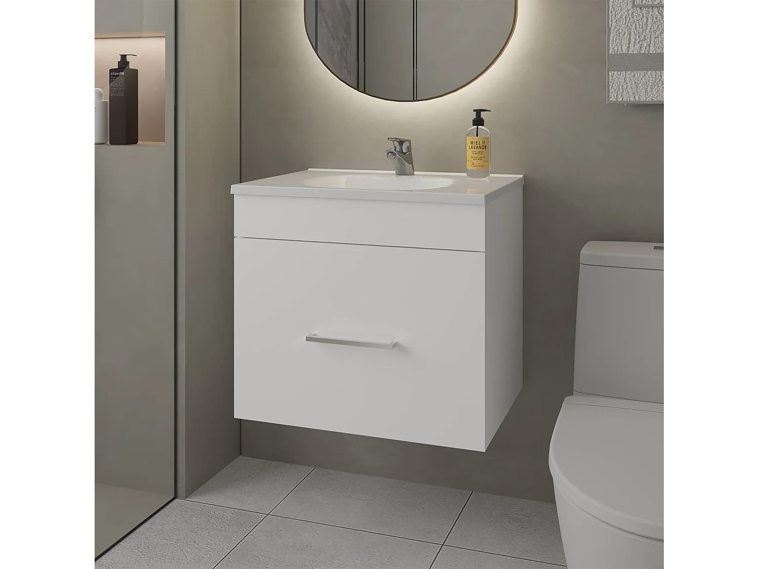 Vanidad Hatta, blanco MQZ