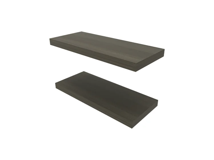 Prateleira flutuante 80 x 25 (x2) Olivo