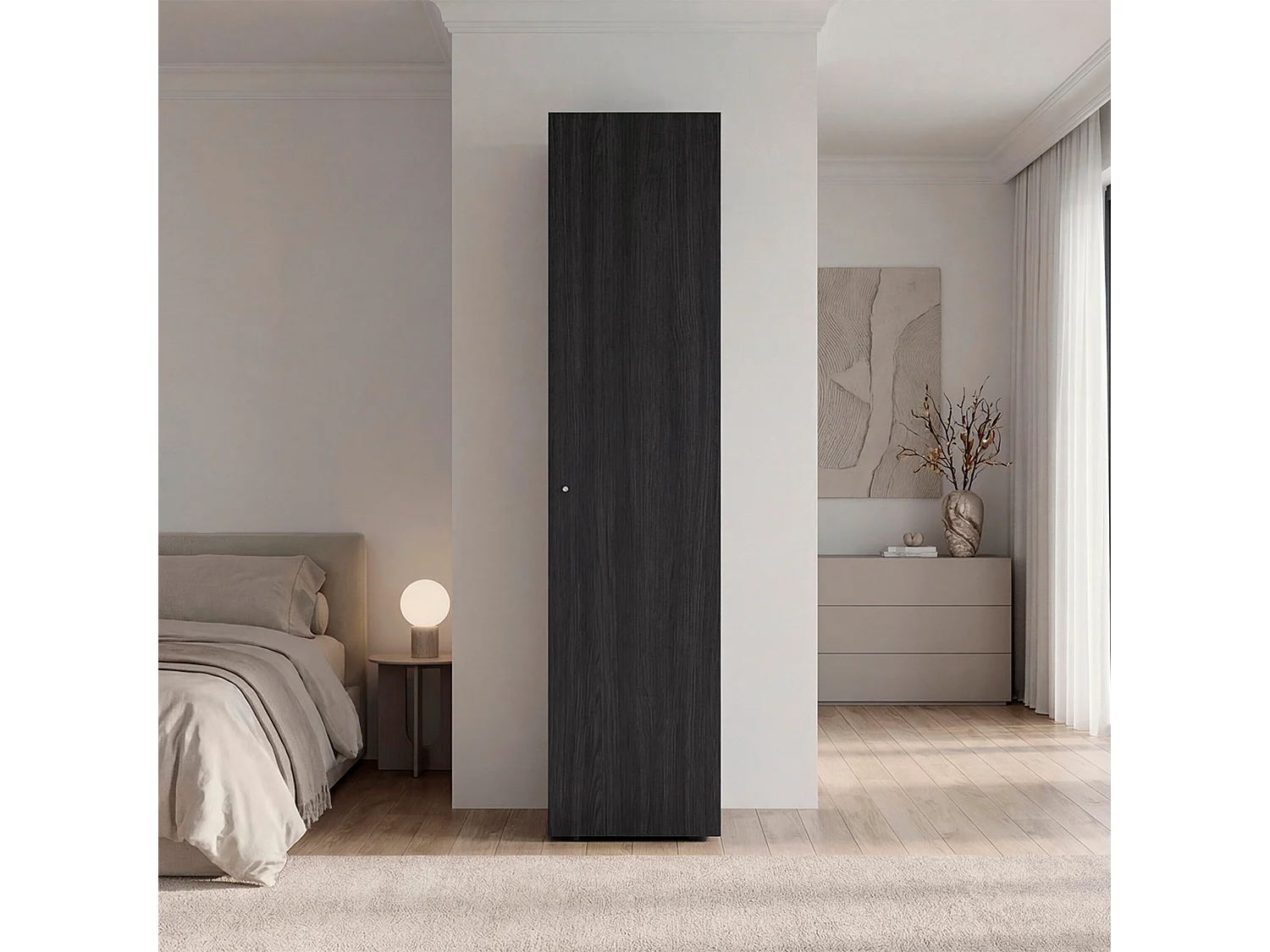ARMÁRIO HOME DREAMS M4 - 1 PORTA (WENGE)