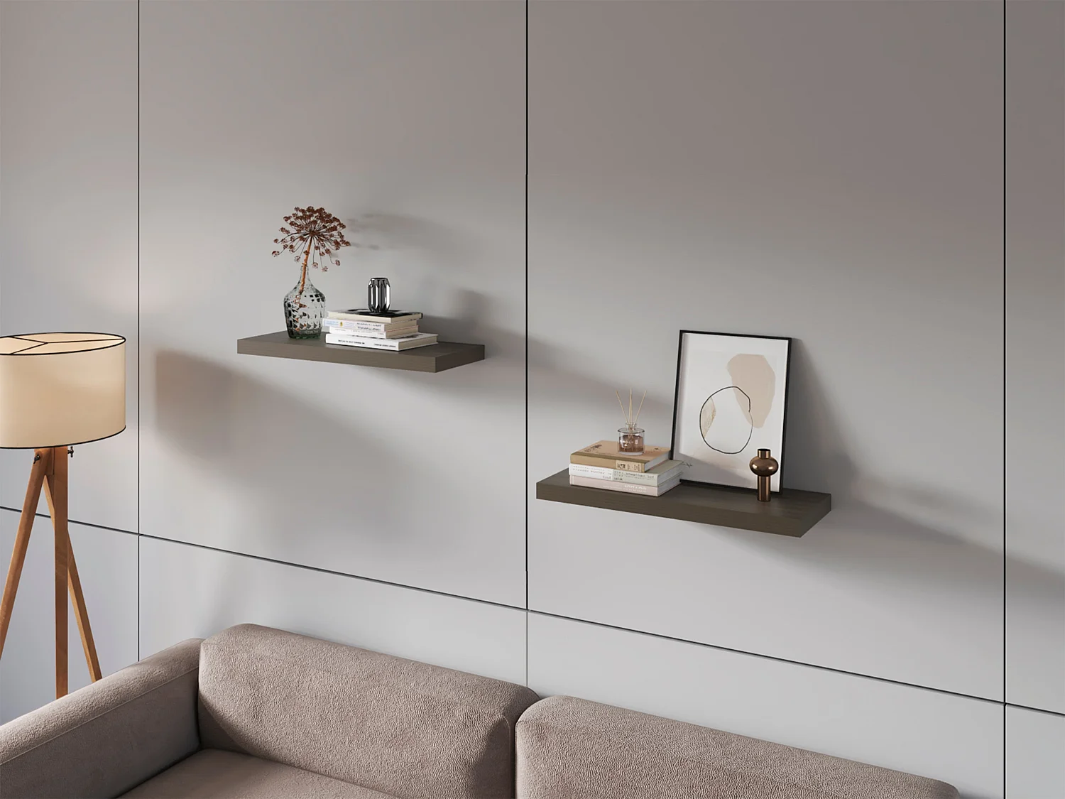 Meuble bar d'angle Lyman, blanc MQZ