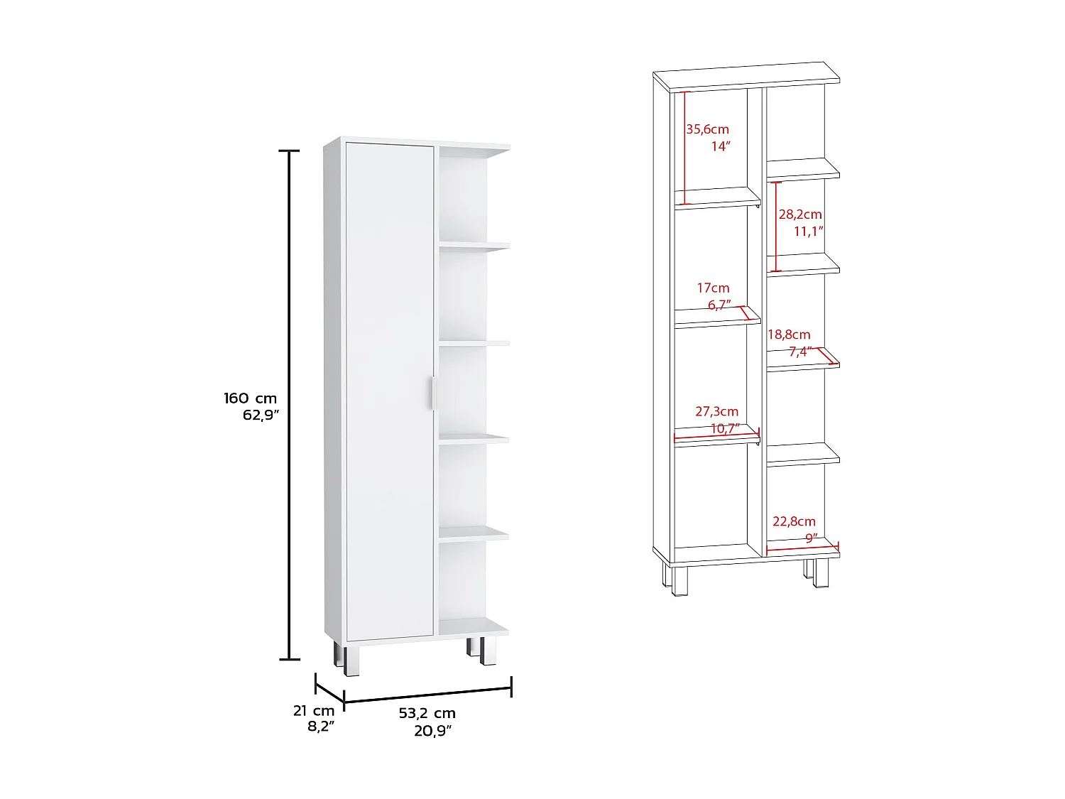 CROVIE LINEN CABINET