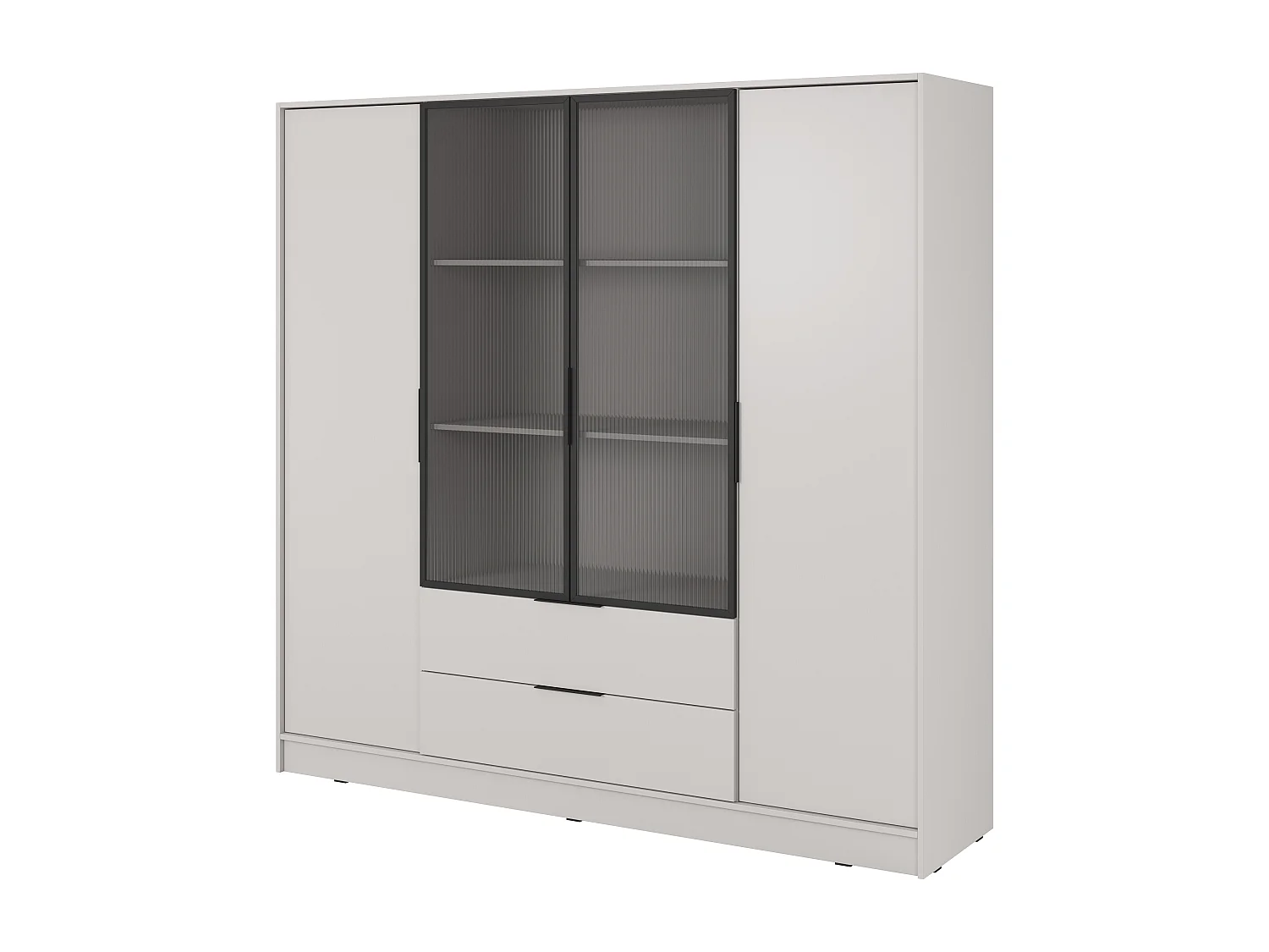 Armoire, cachemire, 206 x 200 x 51 cm