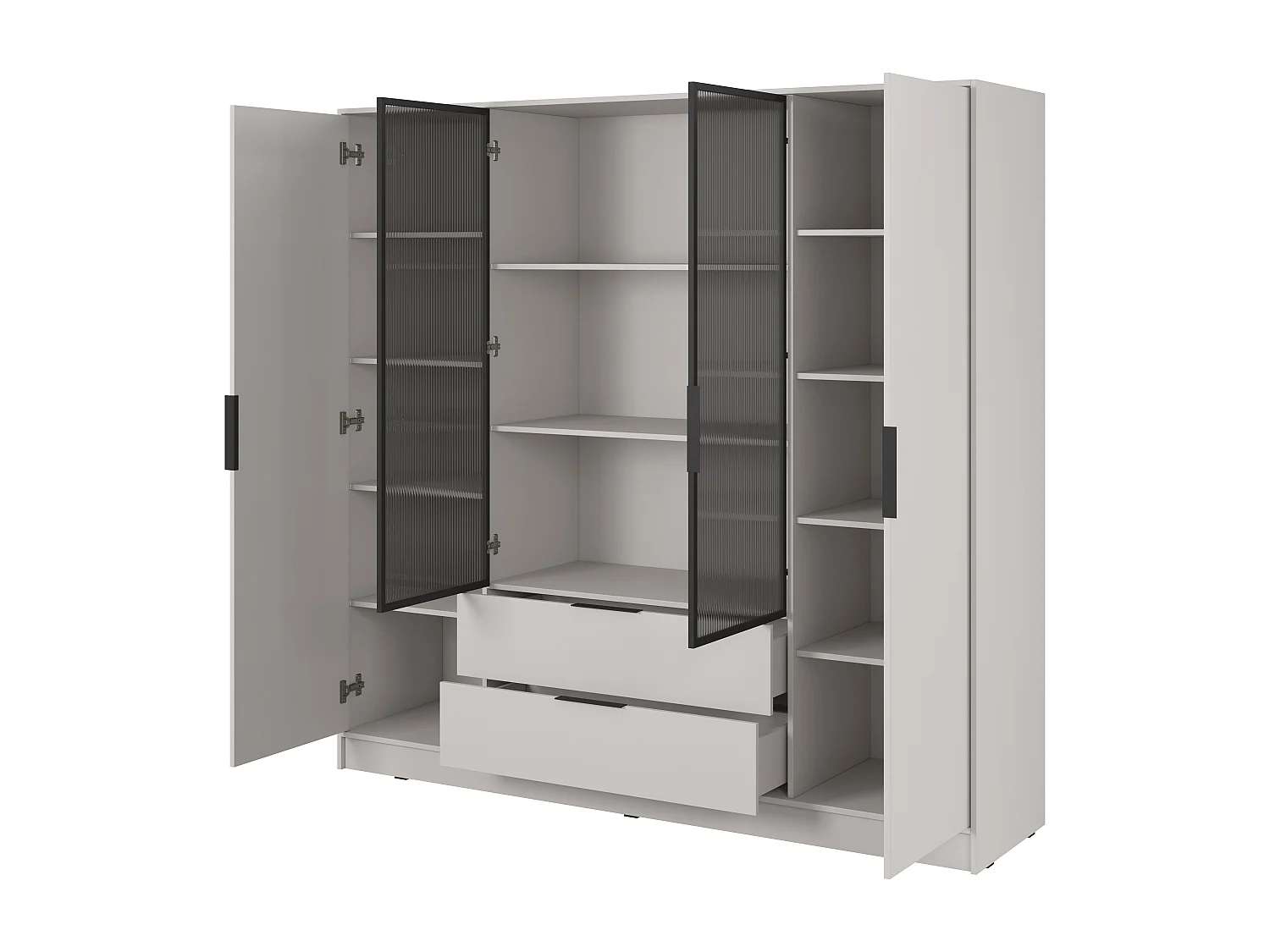 Armoire, cachemire, 206 x 200 x 51 cm