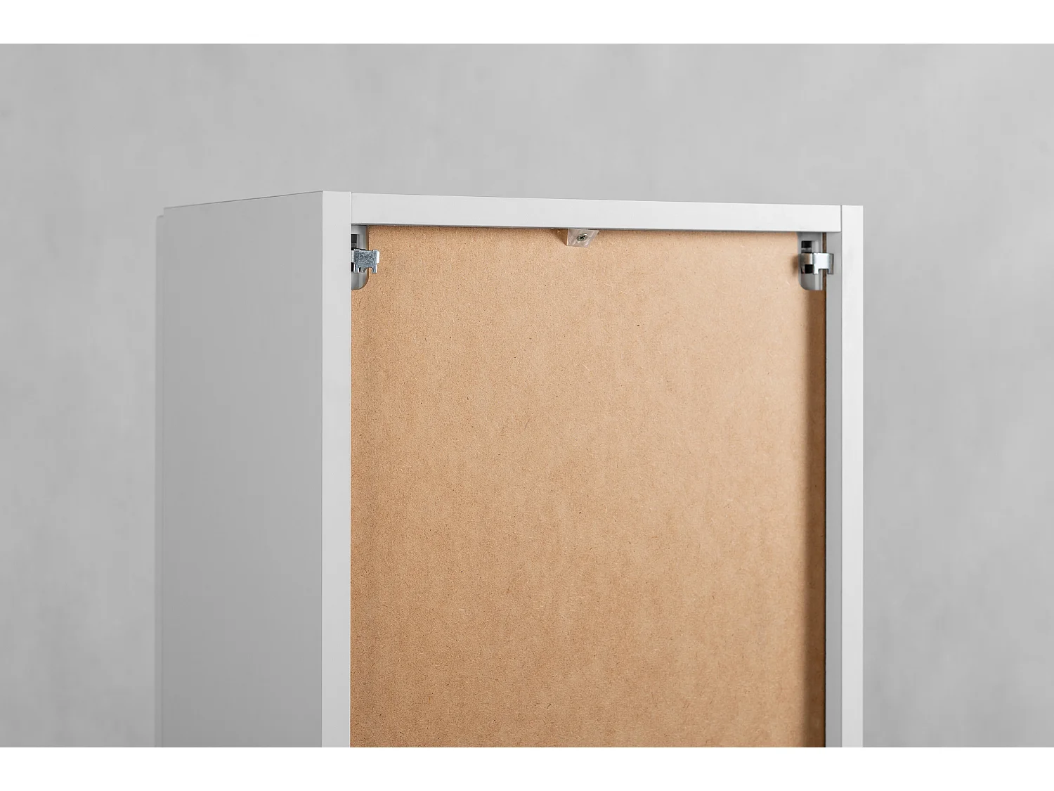 Badkamerkastje, wit, 35 x 27 x 136 cm