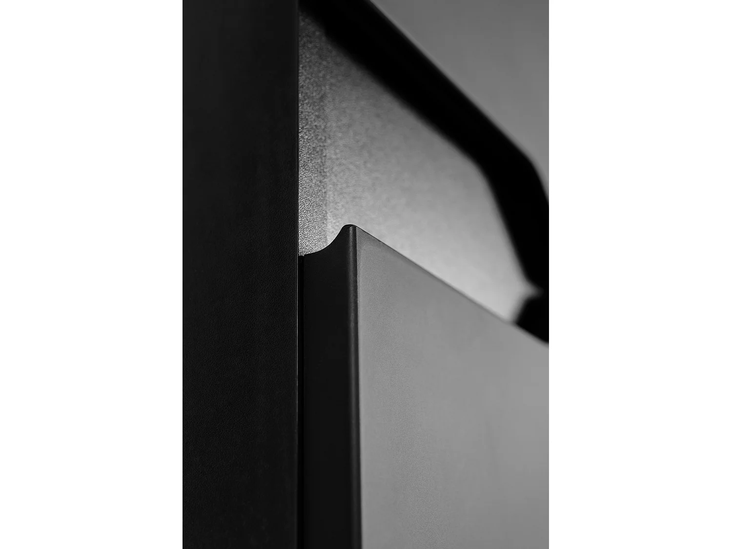 Badezimmer-Wandschrank, schwarz, 35 x 136 x 27 cm