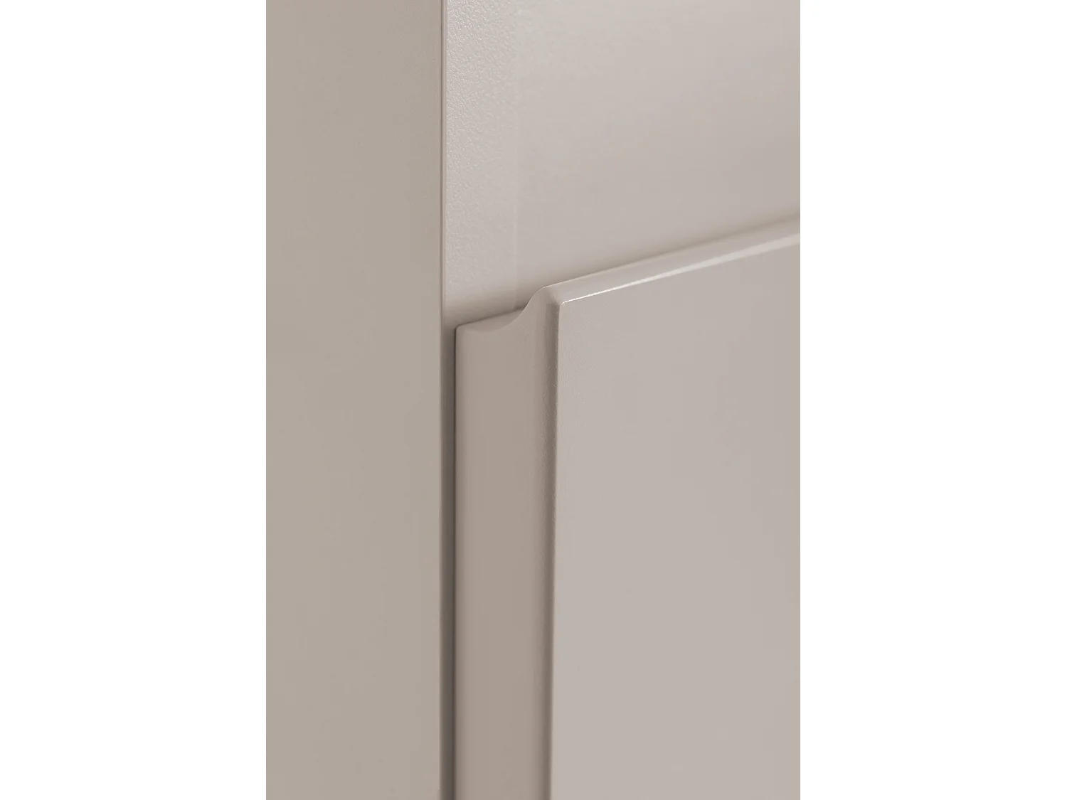 Wandhängender Badezimmerschrank, Kaschmir, 35 x 136 x 27 cm