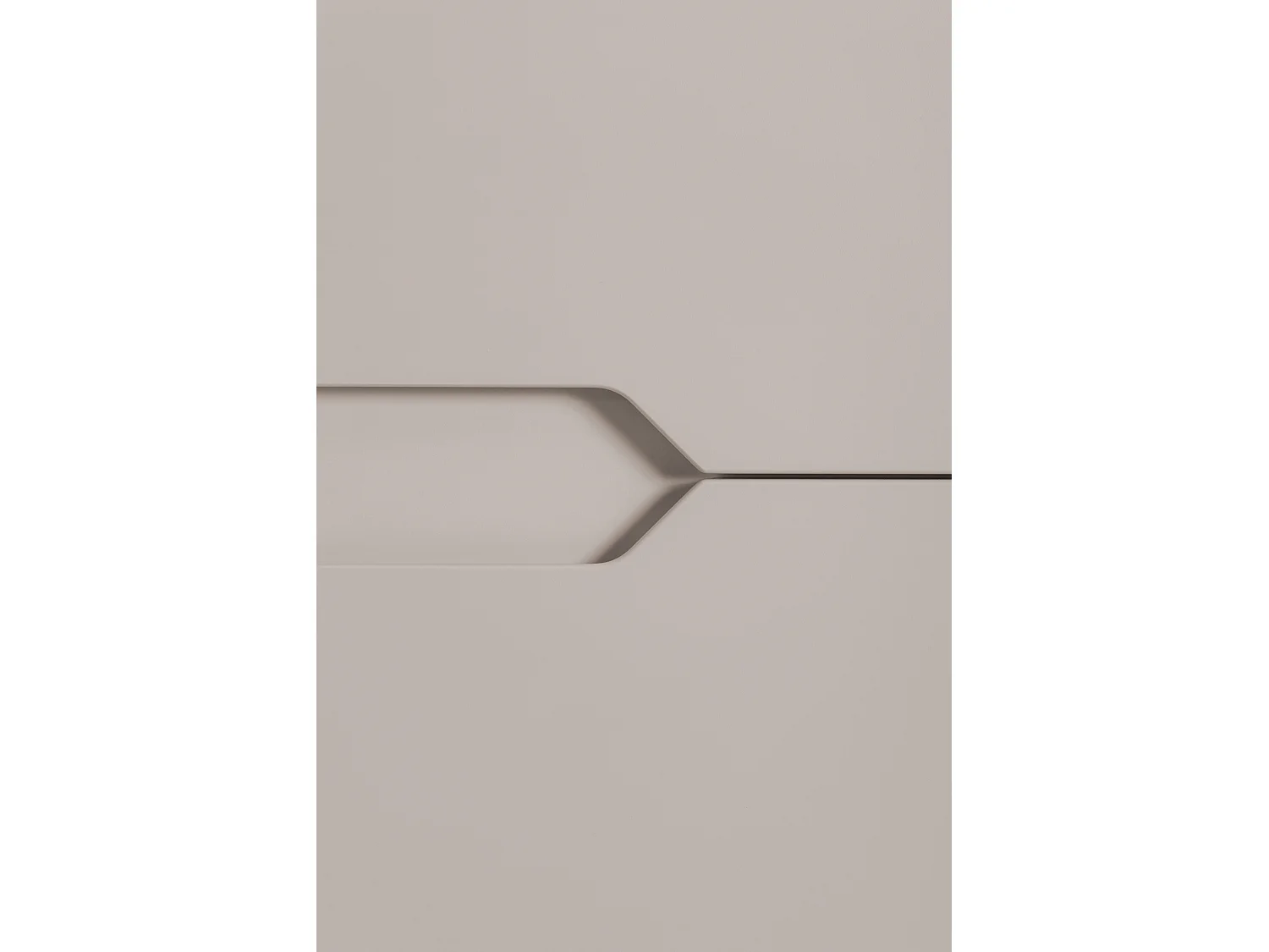 Wandhängender Badezimmerschrank, Kaschmir, 35 x 136 x 27 cm