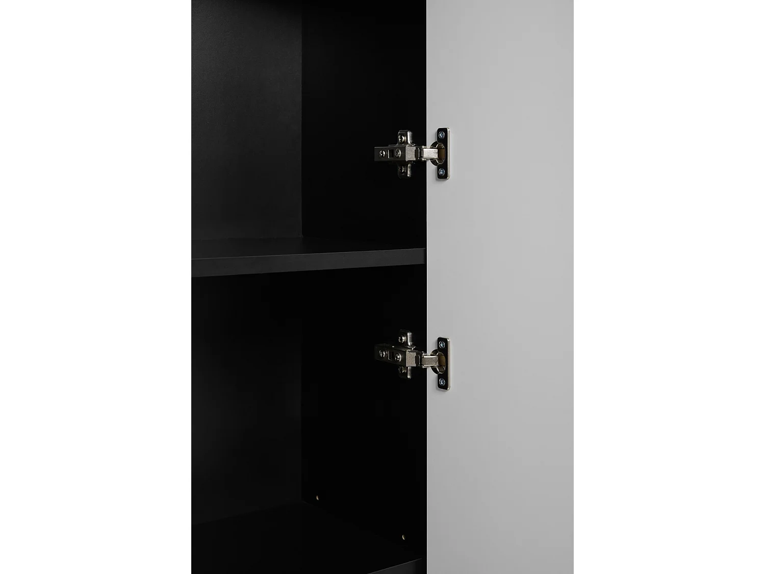 Badkamerkastje, zwart, 35 x 27 x 136 cm