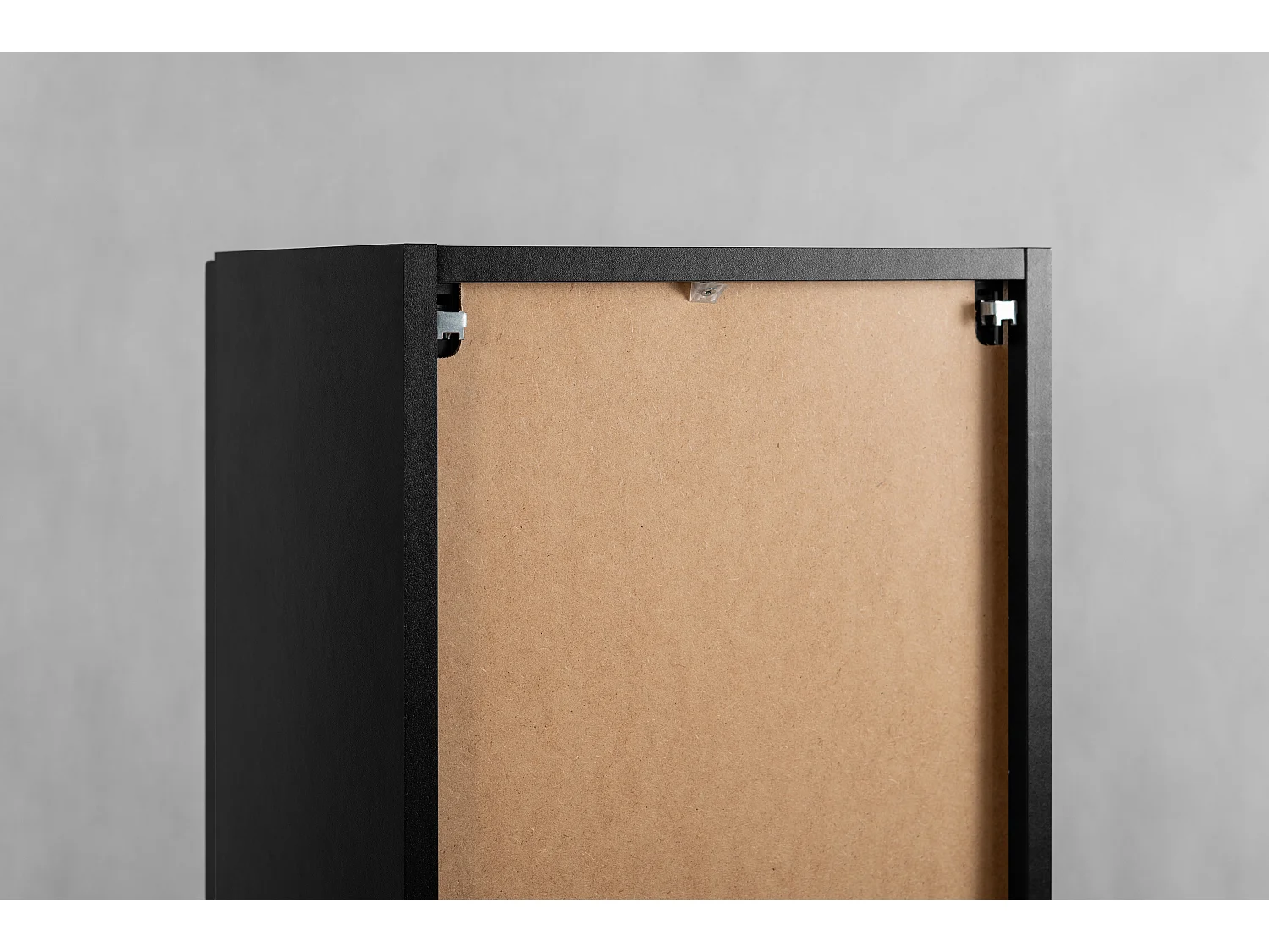 Badkamerkastje, zwart, 35 x 27 x 136 cm