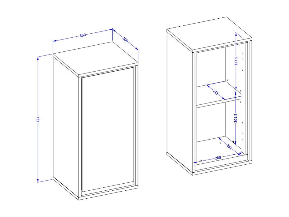 Set di mobili da bagno doppio lavabo Sophéa bianco