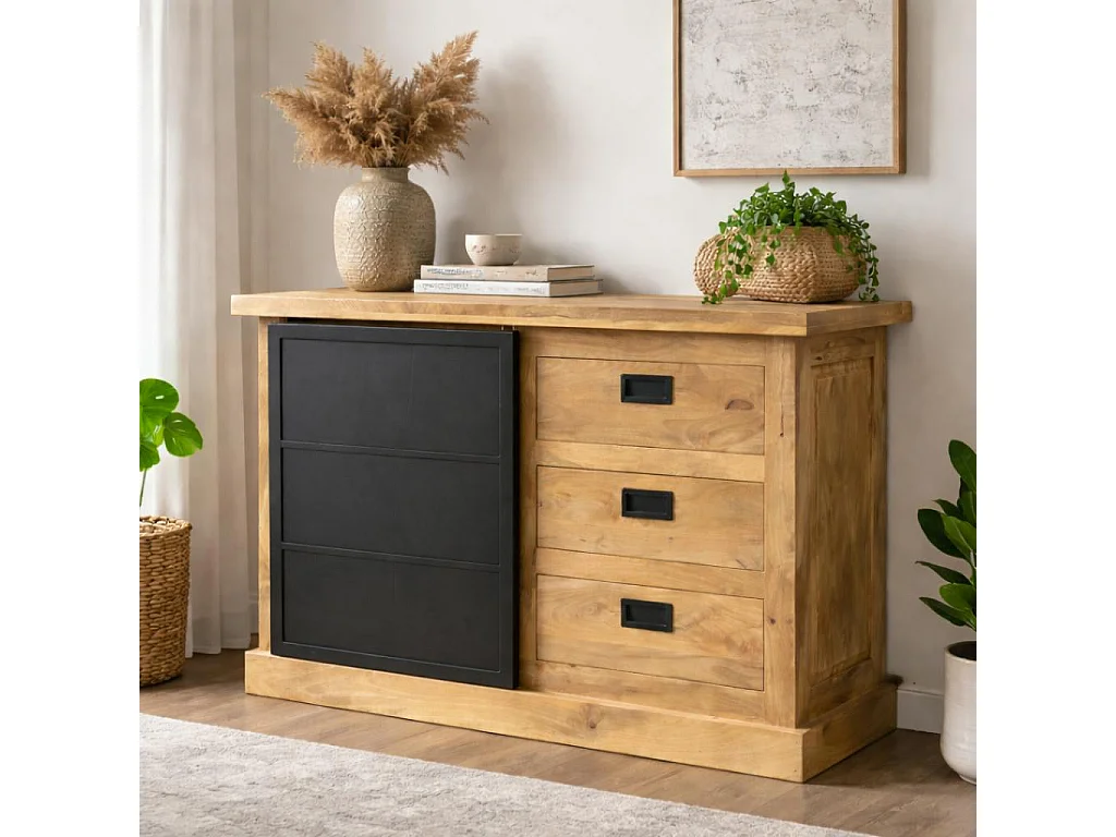 Commode industrielle moderne à porte coulissante CEYLAN