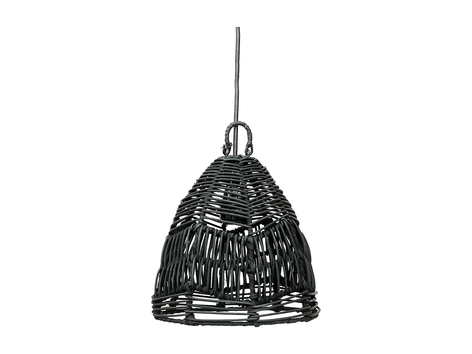 La Lámpara Colgante Bala - Negra - S