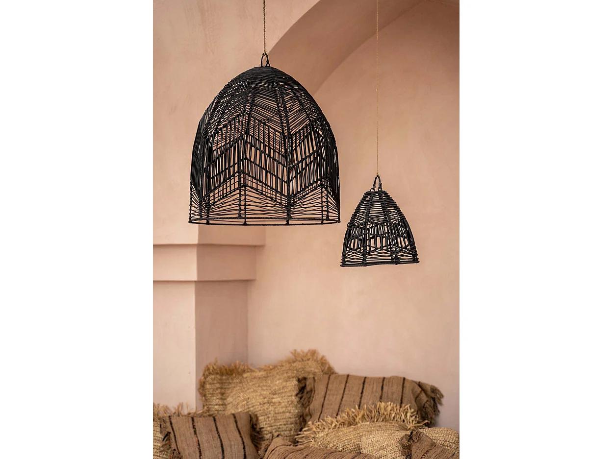 La Lámpara Colgante Bala - Negra - S