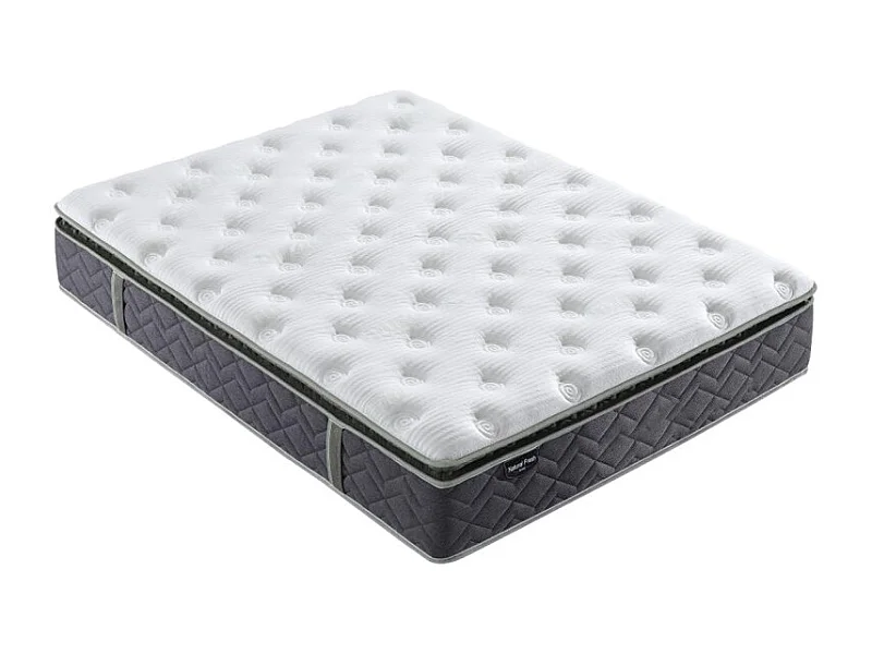 Matelas 140 x 190 cm hybride ressorts ensachés et mousses – SPIRIT