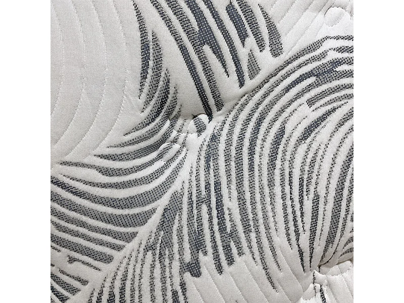 Matelas 140x190 cm hybride avec surmatelas ressorts ensachés – DAWN