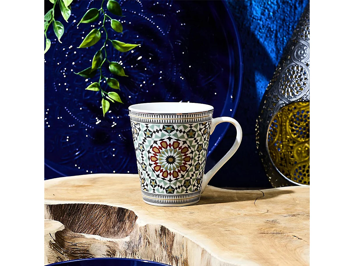 Mug Zahra 30cl Multicolore