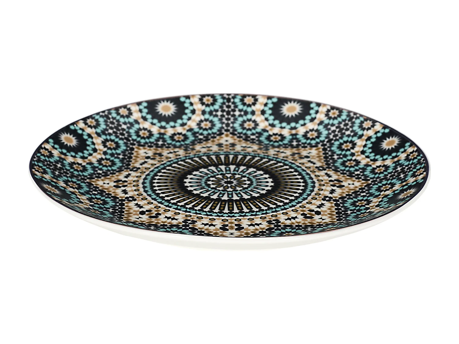Assiette Noura D20cm Multicolore