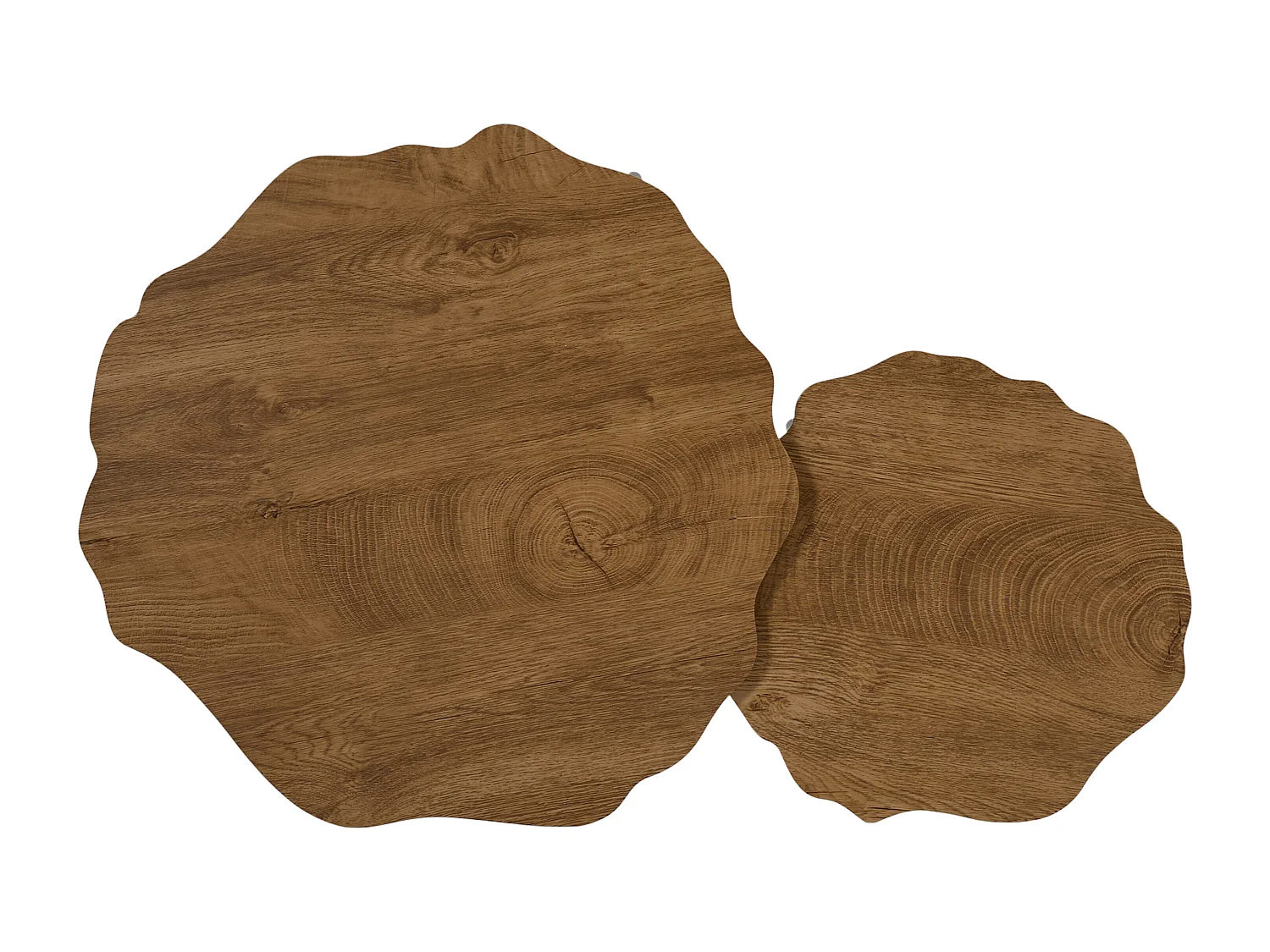Table D'Appoint Gigogne - HOME DECO FACTORY - Forest - Chaleureuse - Marron