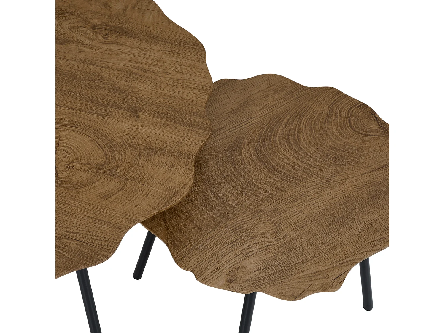Table D'Appoint Gigogne - HOME DECO FACTORY - Forest - Chaleureuse - Marron