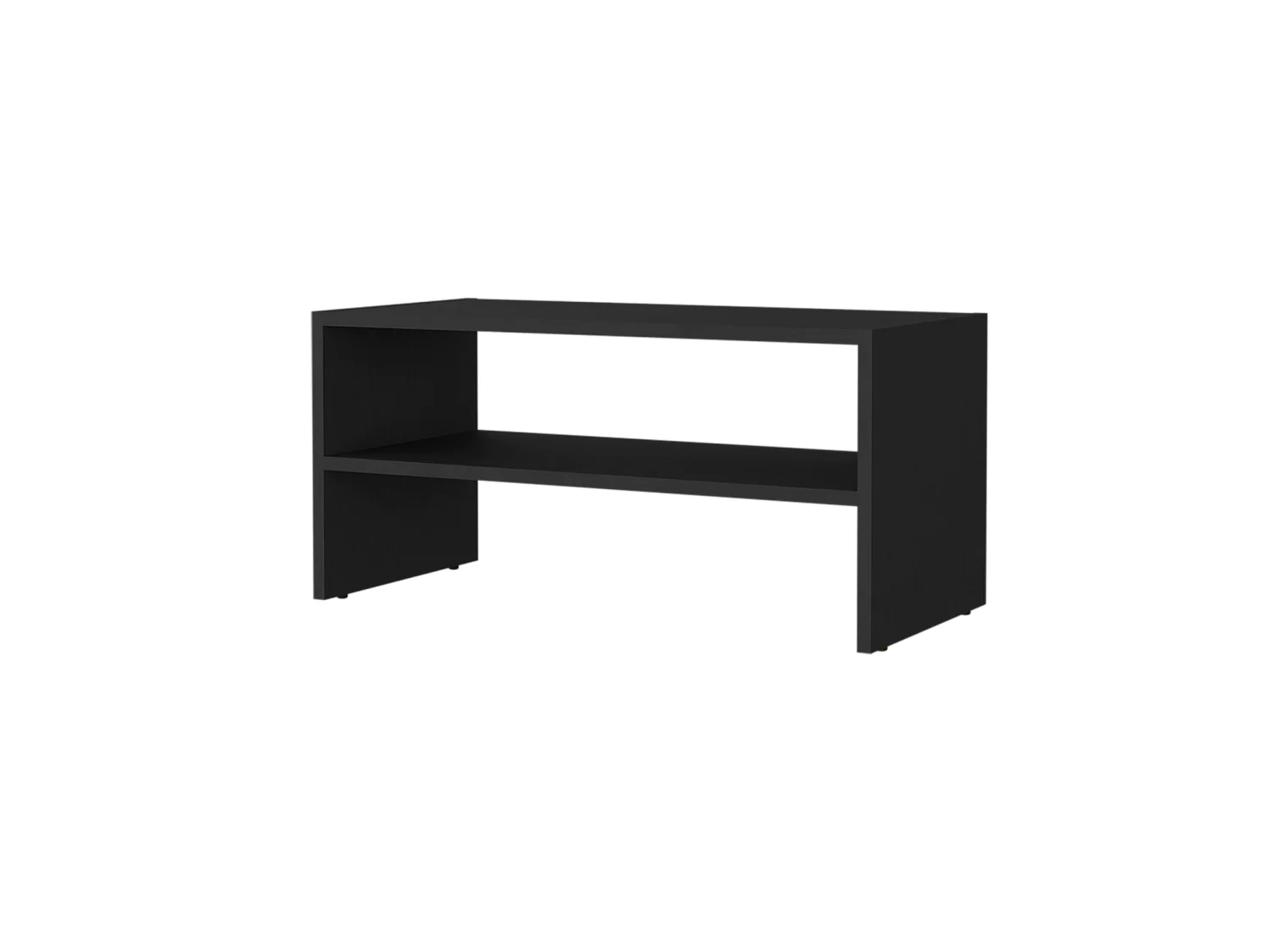 Étagère empilable basique pour chaussures, wengué