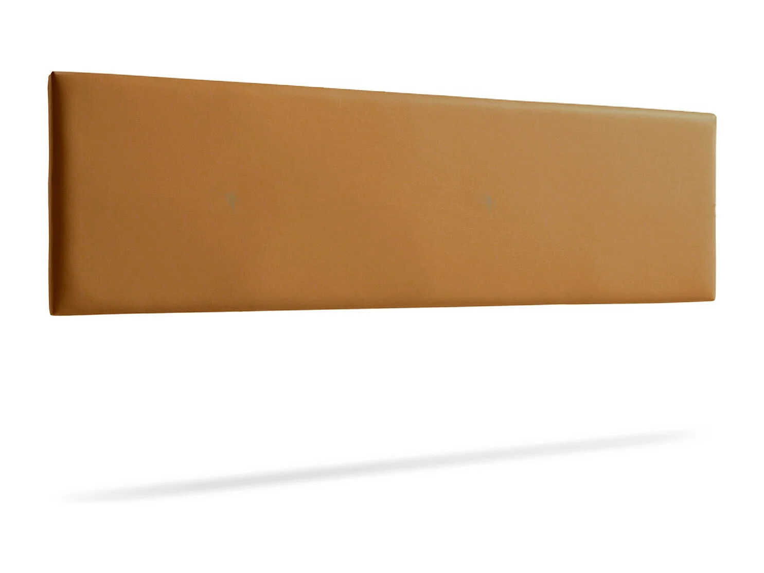 Gepolstertes Kopfteil NOVA Kunstleder 145x50x5 cm - Hellbraun - Moonia