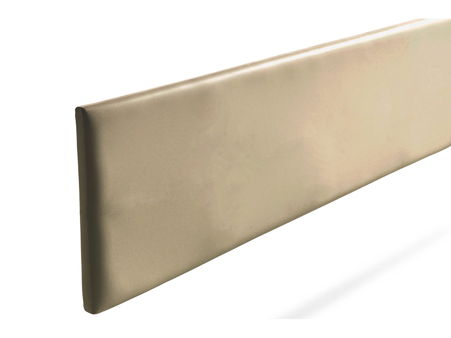 Tête de Lit Tapisée NOVA Simili cuir 115x50x5 cm - Or - Moonia