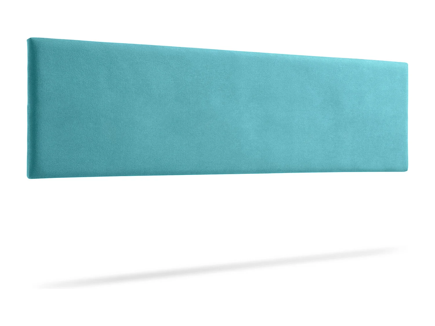 Tête de Lit Tapisée NOVA Aqualine 100x50x5 cm - Turquoise - Moonia