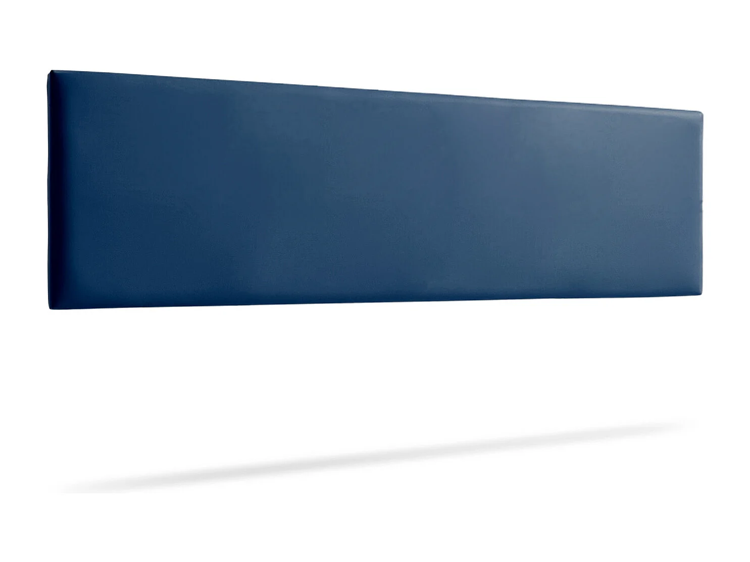 Hoofddeel Bekleed NOVA Kunstleer 160x50x5 cm - Donkerblauw - Moonia