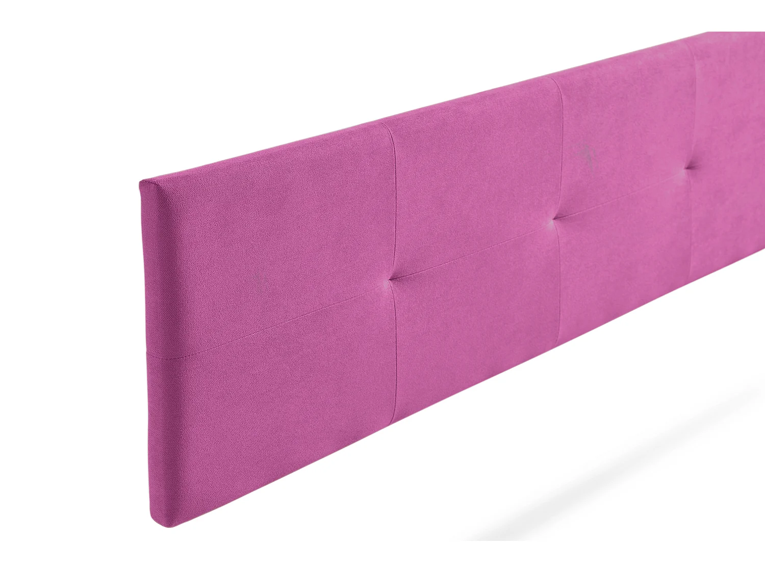 Tête de Lit Tapisée ALTEA Aqualine 115x50x5 cm - Fuchsia - Moonia