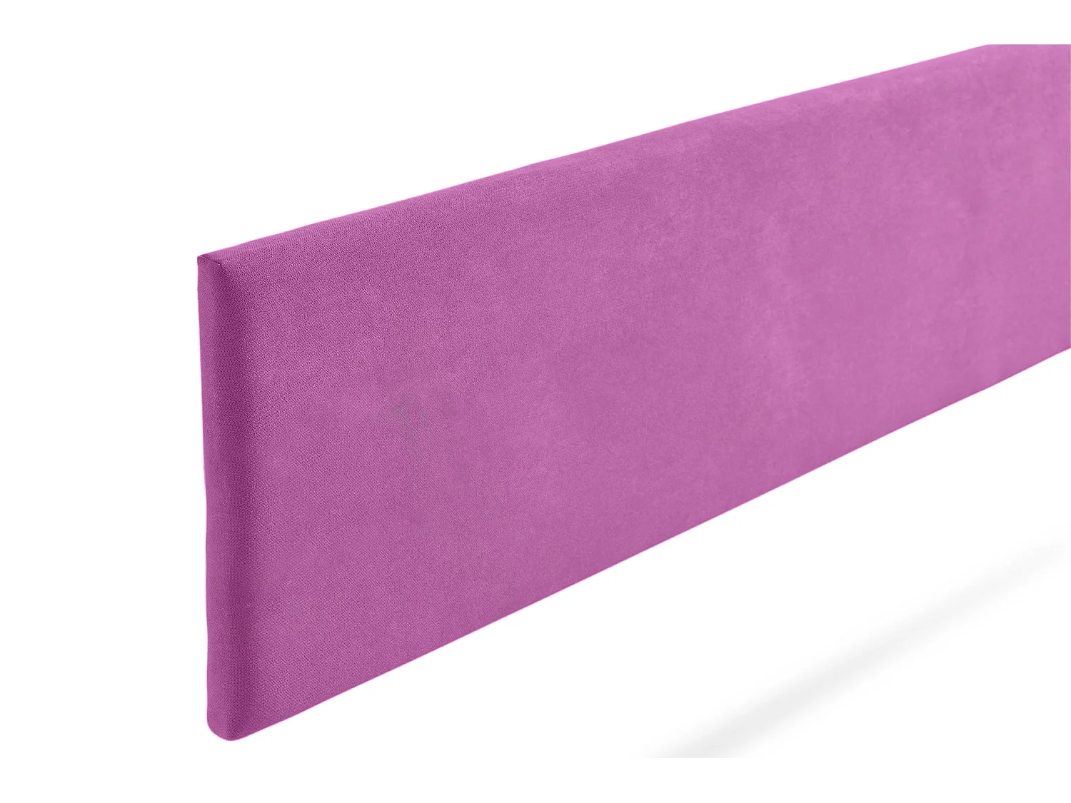 Tête de Lit Tapisée NOVA Aqualine 145x50x5 cm - Fuchsia - Moonia