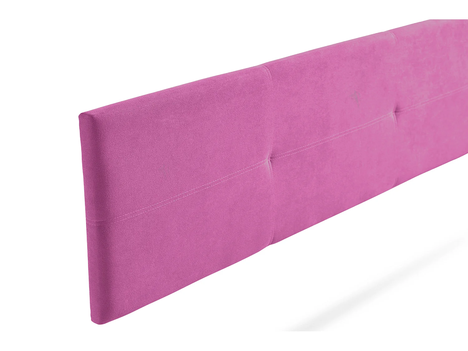 Tête de Lit Tapisée ALMA Aqualine 170x50x5 cm - Fuchsia - Moonia