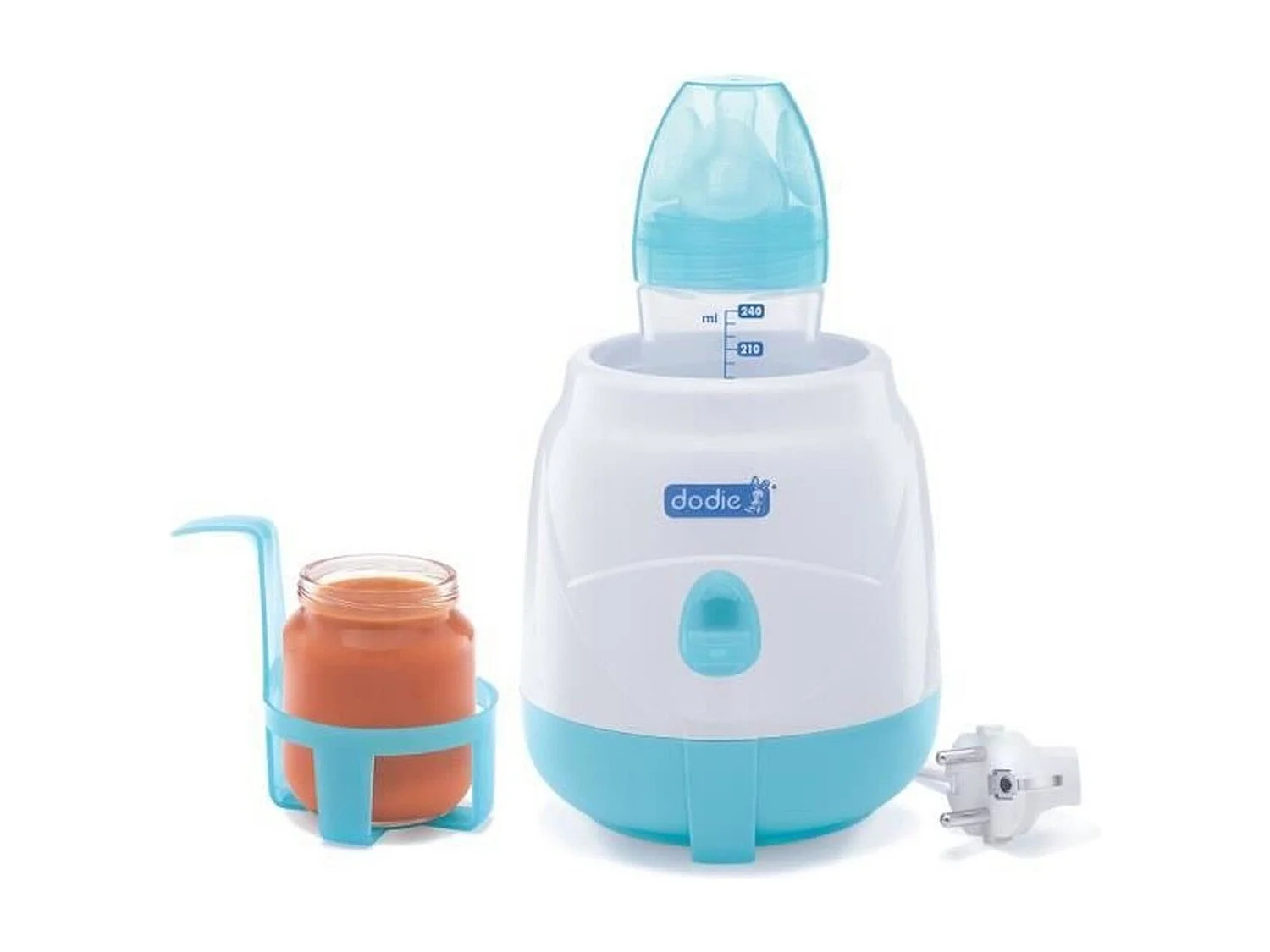 Chauffe-biberon électrique compact - Bleu