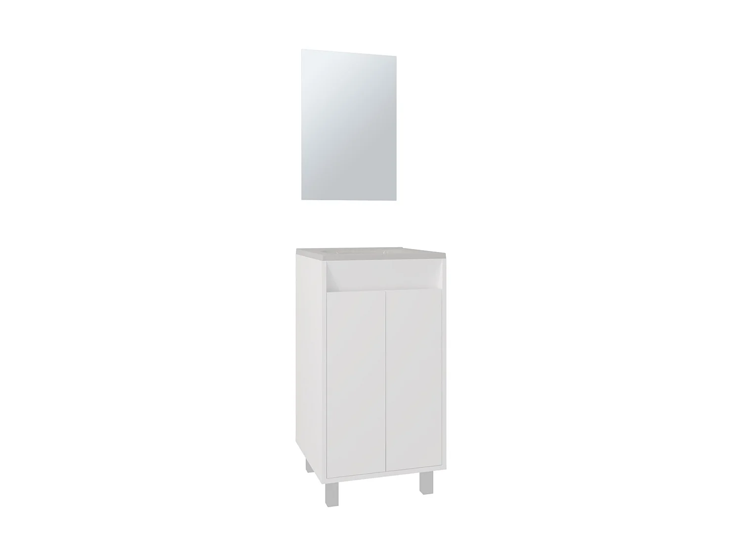 Colonna bagno Brady Cm da 45 cm, bianco