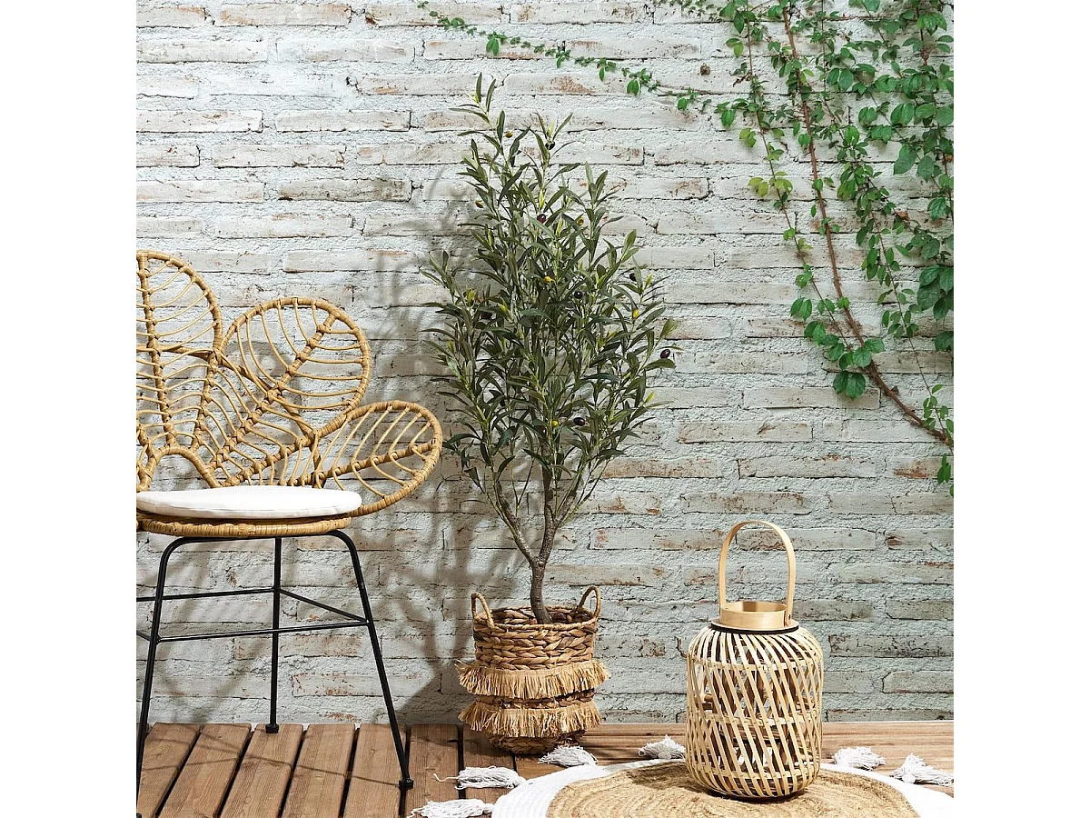 Olivier artificiel en polyéthylène hauteur 120cm