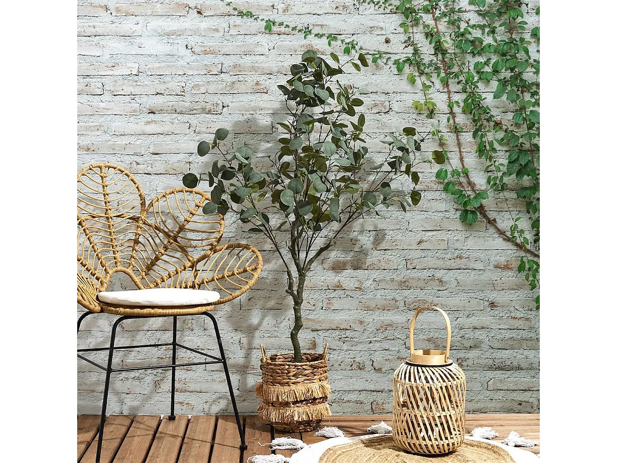 Eucalyptus artificiel en polyéthylène hauteur 130cm