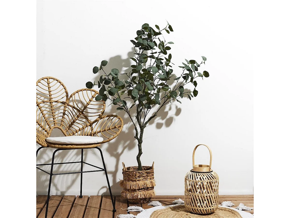 Eucalyptus artificiel en polyéthylène hauteur 130cm