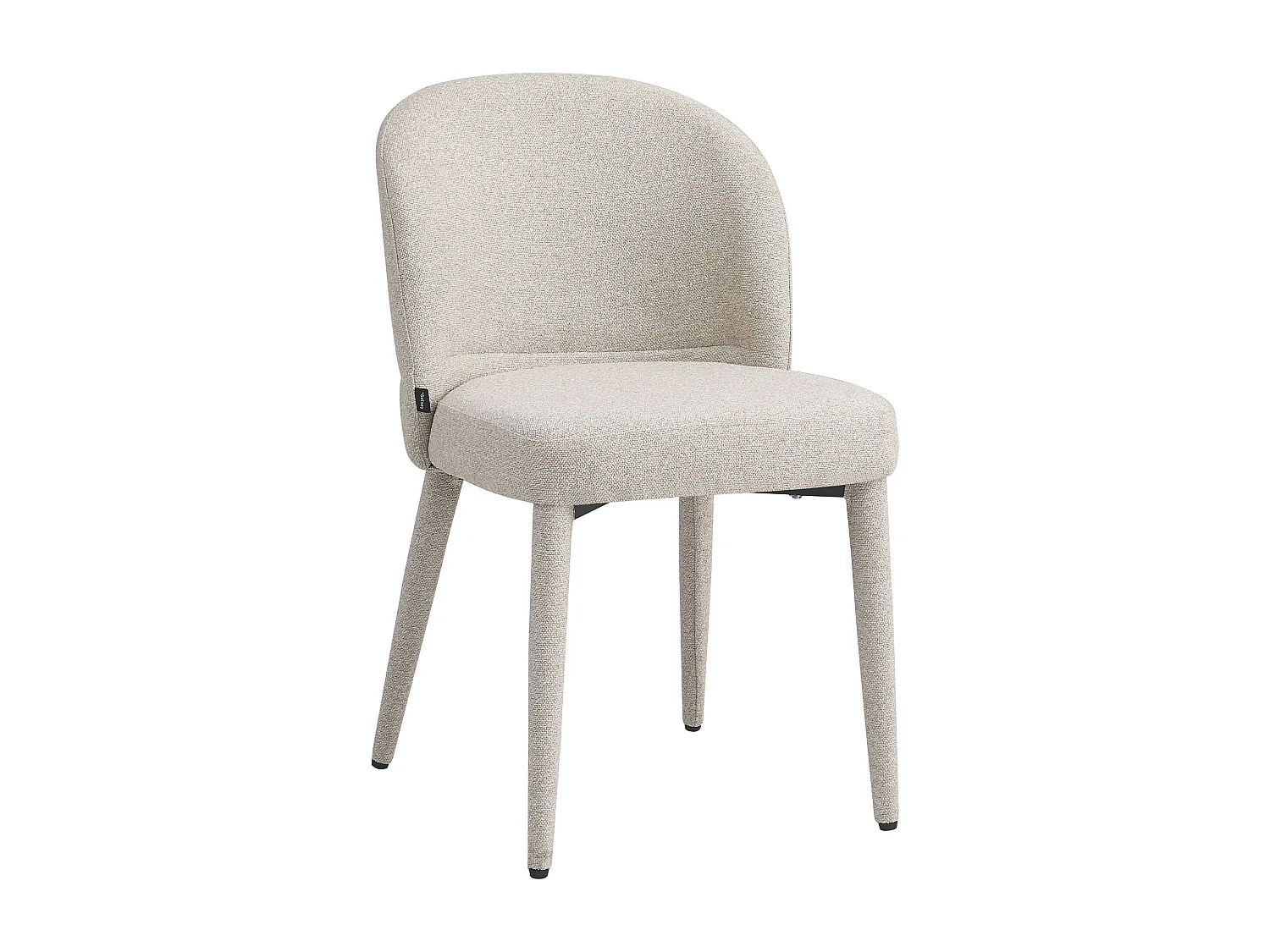 Esszimmerstuhl mit Bouclé-Bezug – Beige – COASES