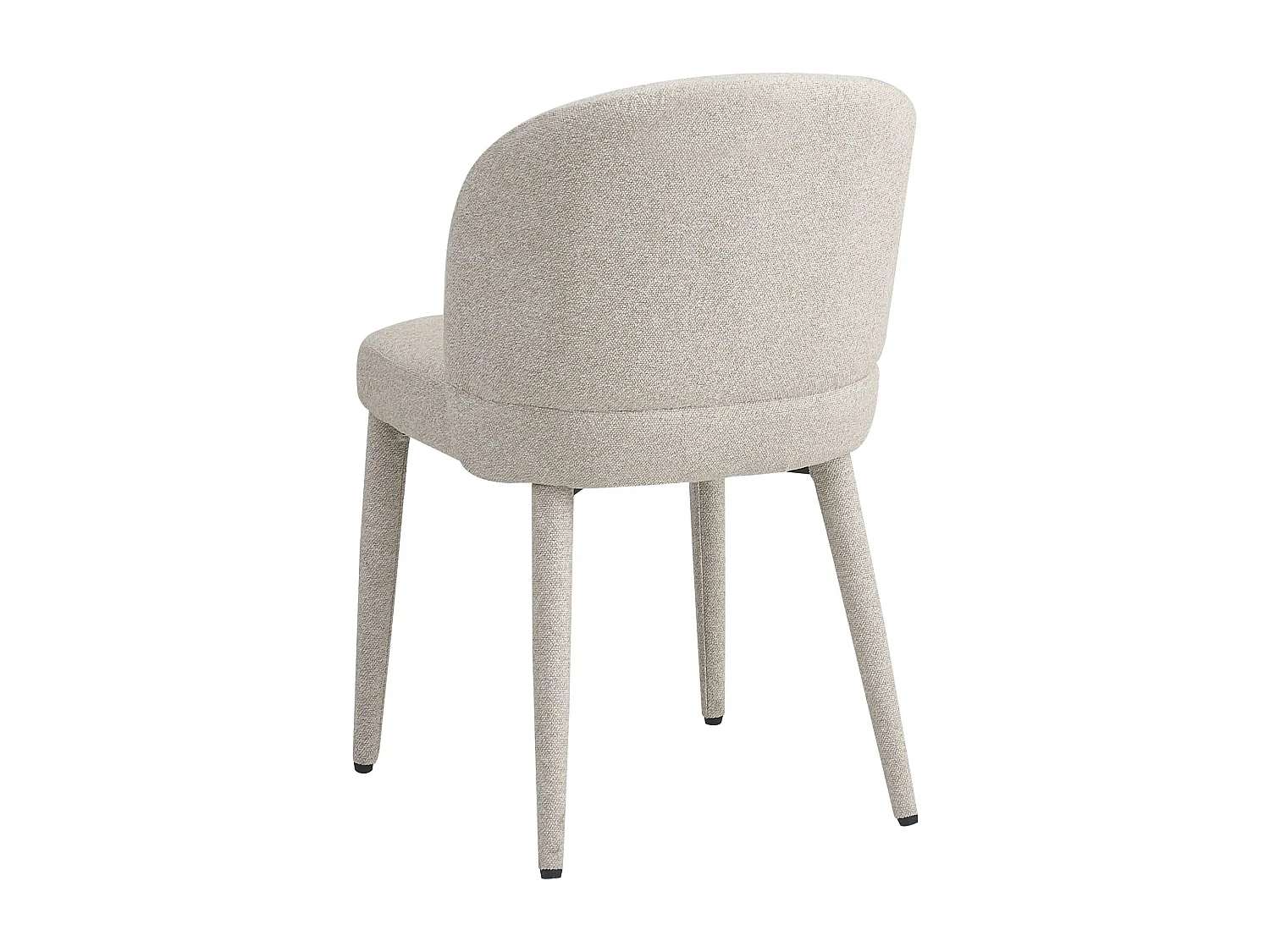 Esszimmerstuhl mit Bouclé-Bezug – Beige – COASES