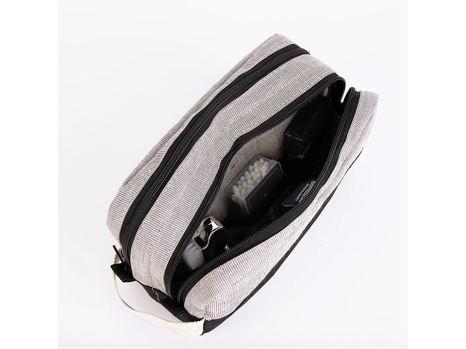 Trousse de toilette gris chiné - Vogue - BATHBAZAAR