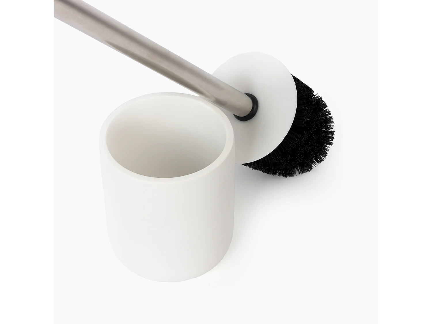 Pot à balai STOCKHOLM Blanc Mat - BATHBAZAAR