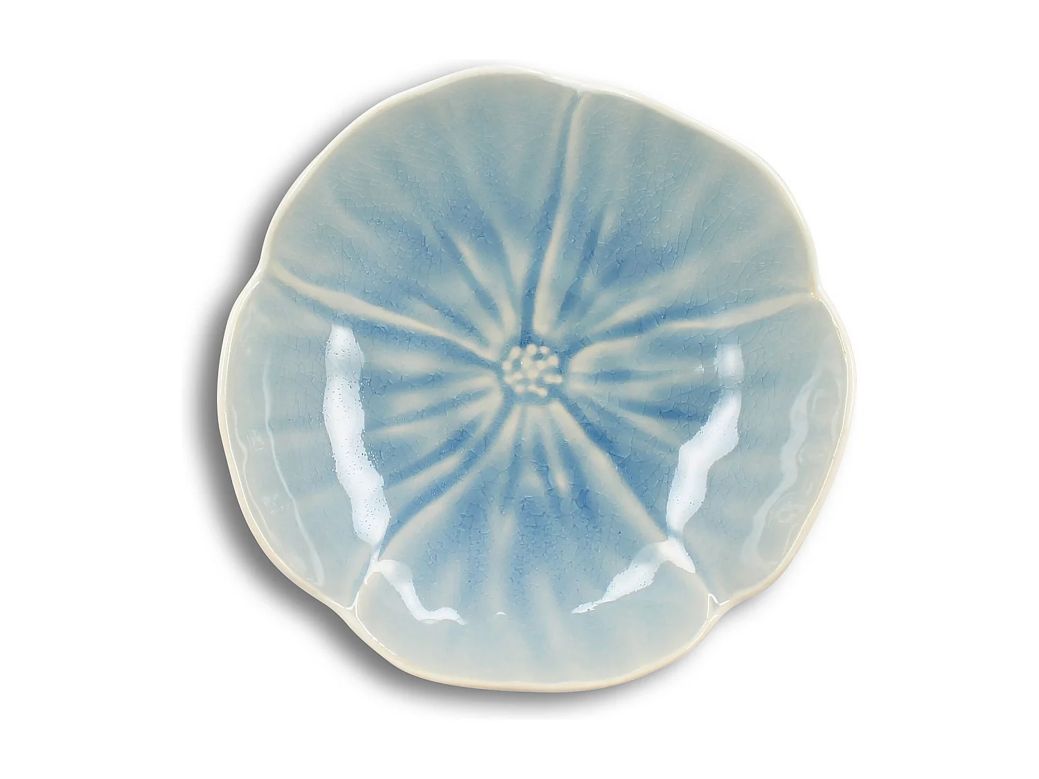 Ogo Living - Lot 6 Coupelles Nova D16cm 32cl En Grès Bleu Clair