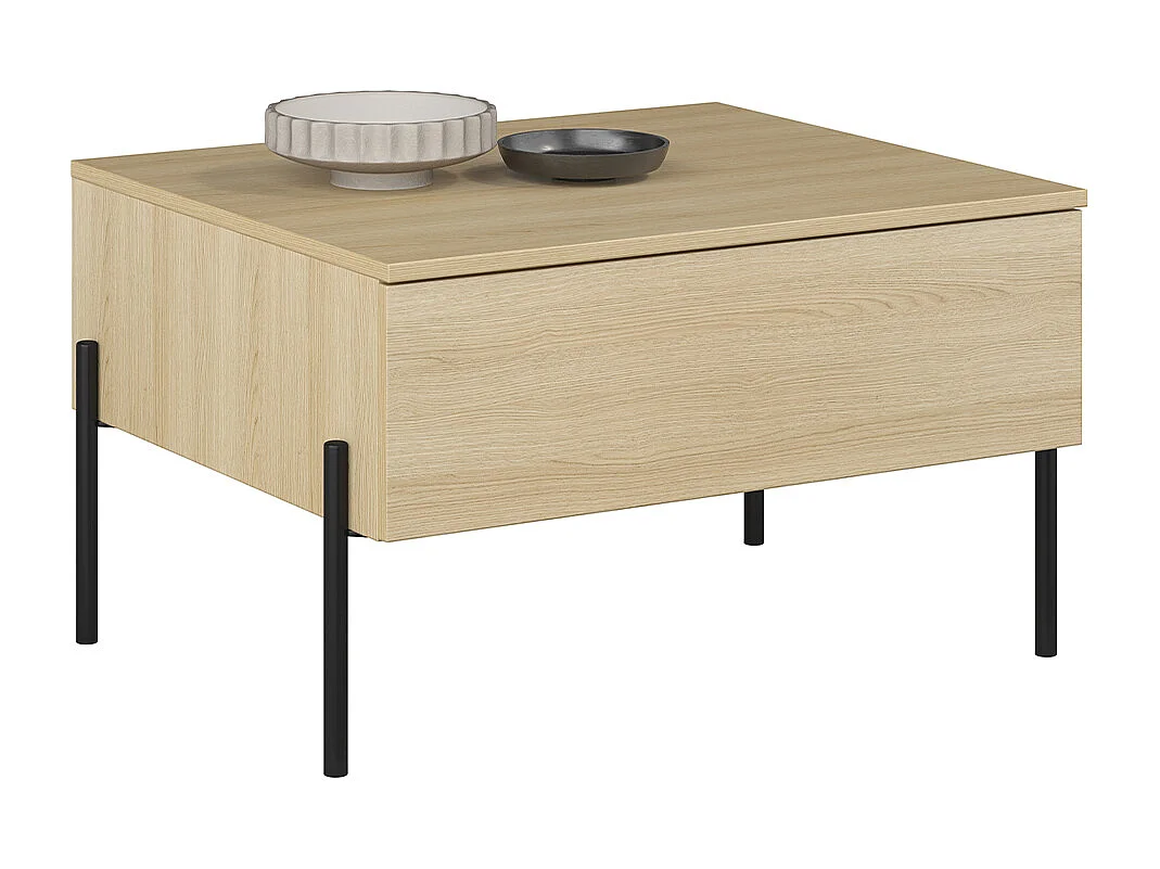 Mesa de centro 1 gaveta Lucilla madeira 42,7cm