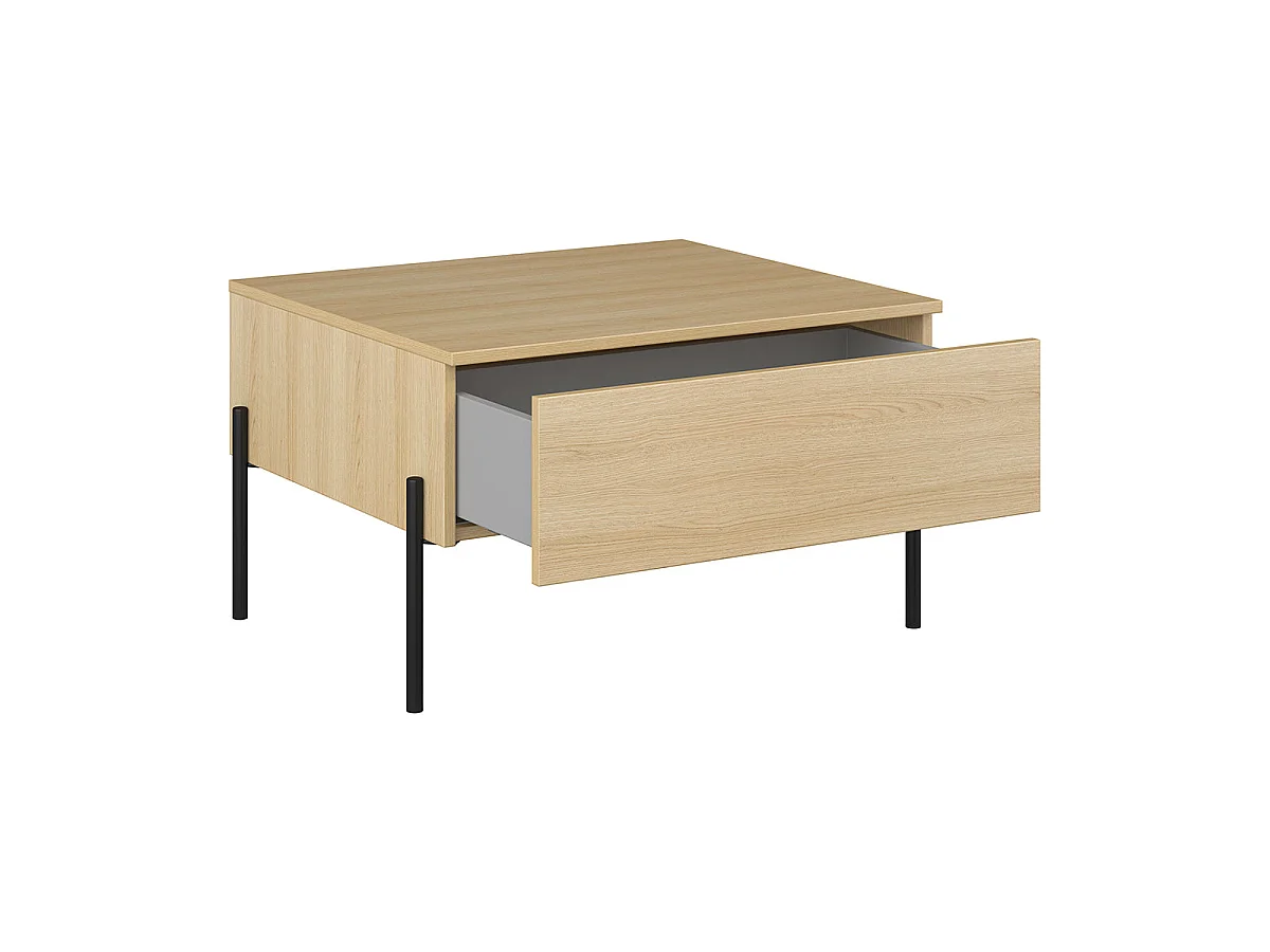 Lucilla Wood 1-drawer coffee table