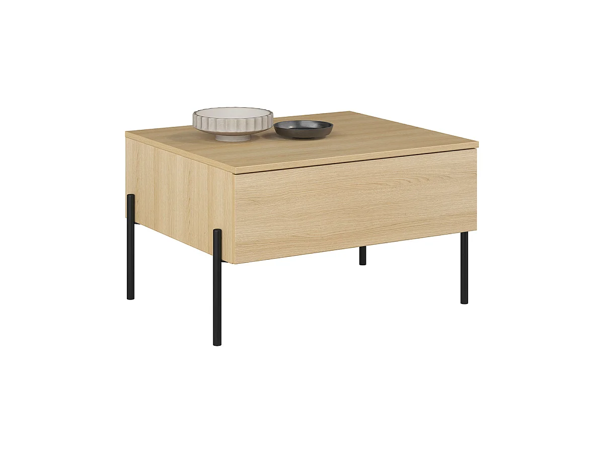 Lucilla Wood 1-drawer coffee table